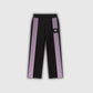 Pink Black Wide Leg Sweats