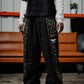 Camo Black Wide Leg Sweats